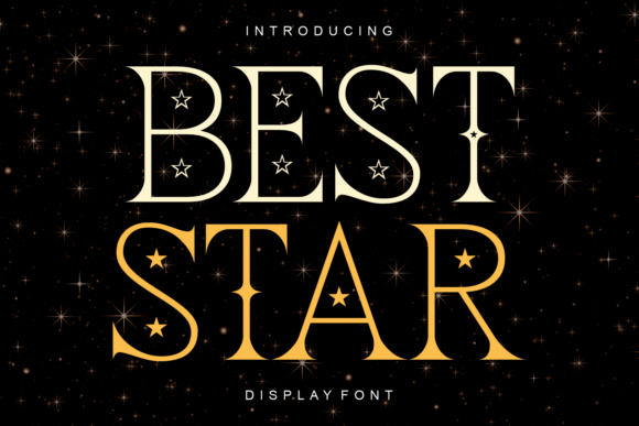 Best Star: A Versatile Decorative Font for Crafters and Creators