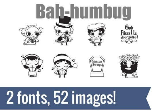 Captivating Bah-humbug Dingbats for Editorial Design