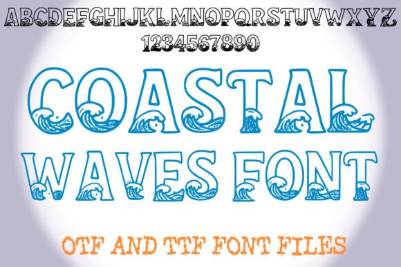Coastal Waves Font: A Designer's Campaign Review