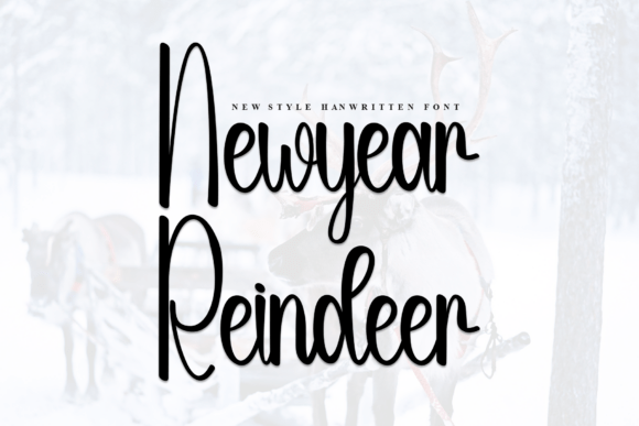 Elevate Your Brand Communication with Newyear Reindeer Font
