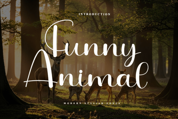 Enhance Your Brand with Funny Animal: A Timeless Handwritten Font