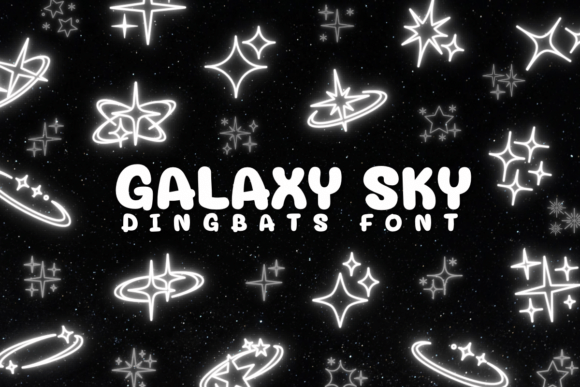 Enhance Your Brand with Galaxy Sky Font