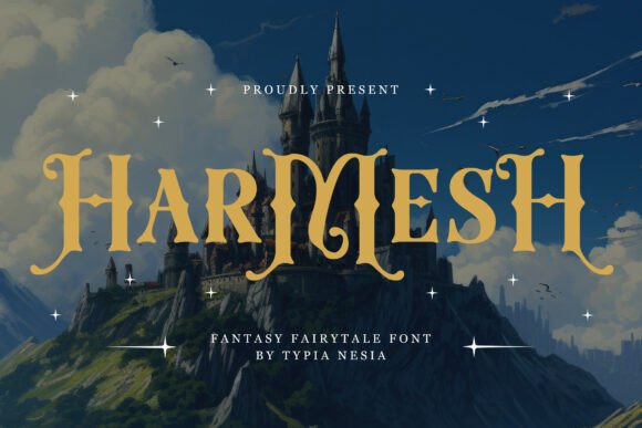 Harmesh Font: Ornate Elegance for Digital Branding