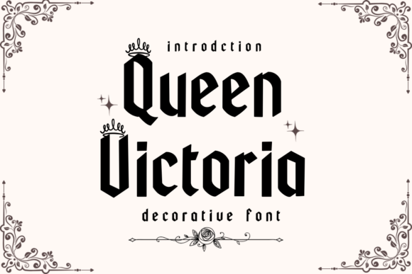 Queen Victoria Font: An Elegant Choice for Your Small Business Brand