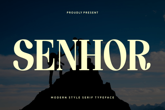 Senhor: An Elegant Serif Font for Sophisticated Design