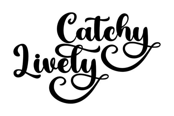 The Catchy Lively Font: A Vibrant Typeface for Bold Branding