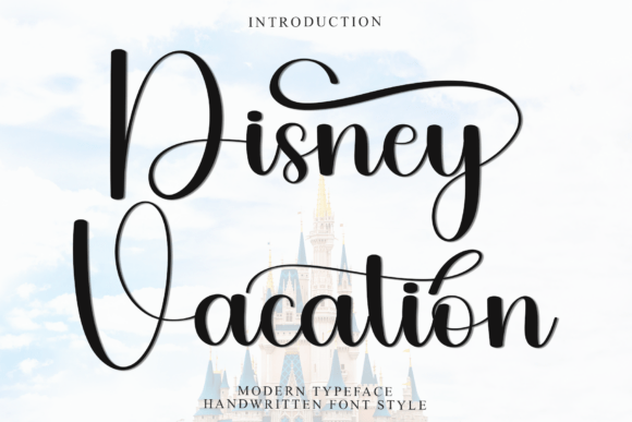 The Editorial Charm of the Disney Vacation Font